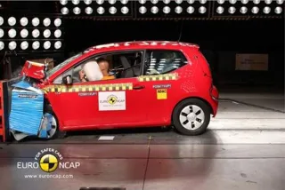 Skoda's Citigo hatchback on its way to a five-star Euro NCAP safety rating