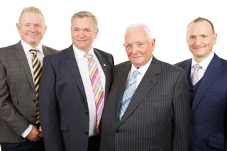Swansway Motor Group's Smyth family Left to Right Peter Smyth David Smyth Michael Smyth John Smyth