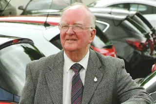 Retiring: Dudley Motor Company's Tony Lister