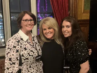 Tracy Ellam, Sally Lindsay and Nikki Leonard at the launch of the Women of the Year Awards