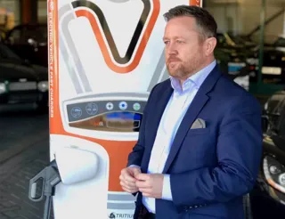 Kevin Pugh, who heads up EV charging specialist Tritium in the UK and Ireland