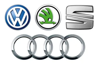 VW Group brand logos