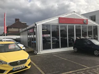 ​WLMG Group's new MG Motor UK showroom at Eastcote, Ruislip