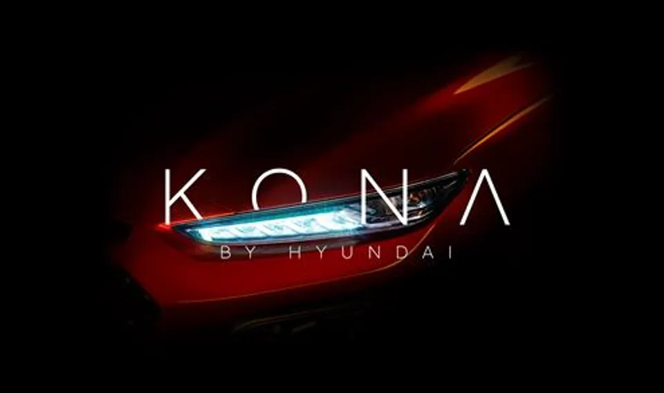Hyundai Kona logo 2017