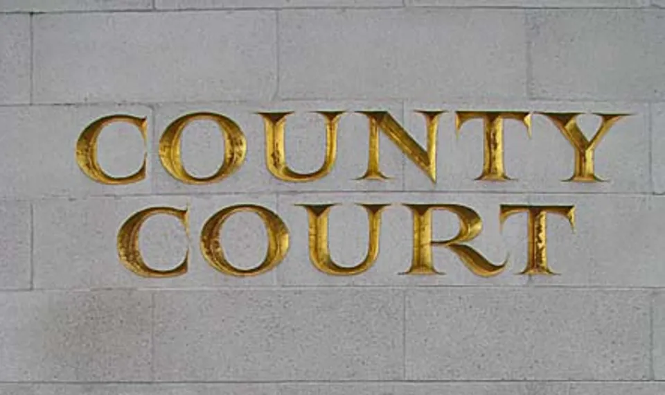 County Court sign
