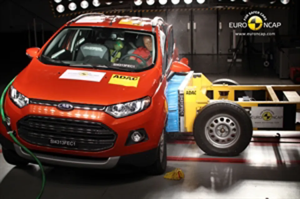 Ford Ecosport in EuroNCAP crash test