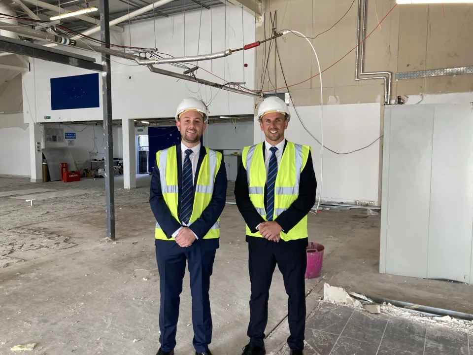 Toyota transformation:  Toyota Hamilton general sales manager Steven Campbell and sales manager Michael Clarke