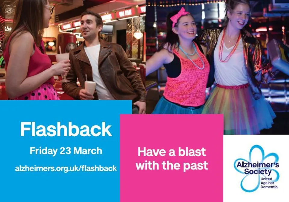 Alzheimer Society flashback week promo image 