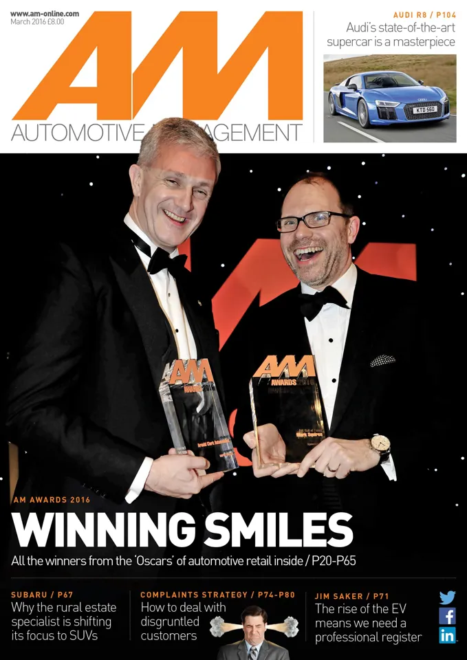 AM Automotive management cover March 2016