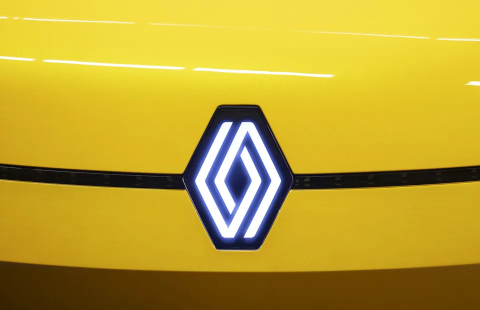 Renault's new brand logo