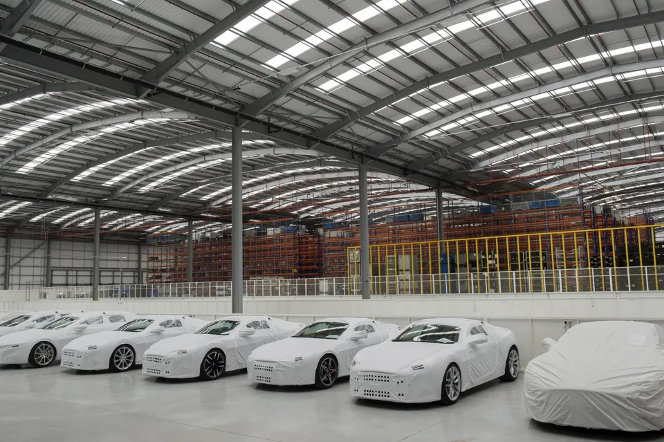 Aston Martin logistics hub