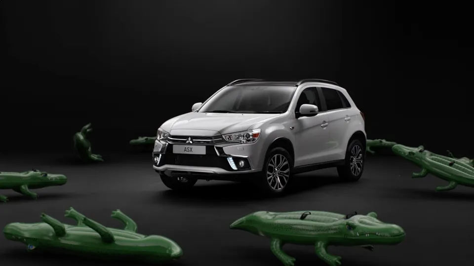 Mitsubishi Motors in the UK Channel 4 advertising campaign