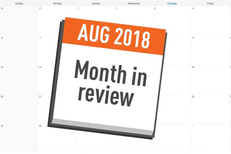 AM month in review August 2018