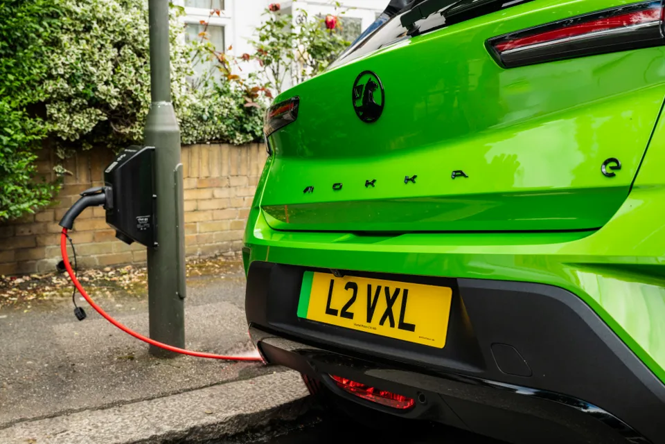 Picture of accessible EV charging for disabled drivers