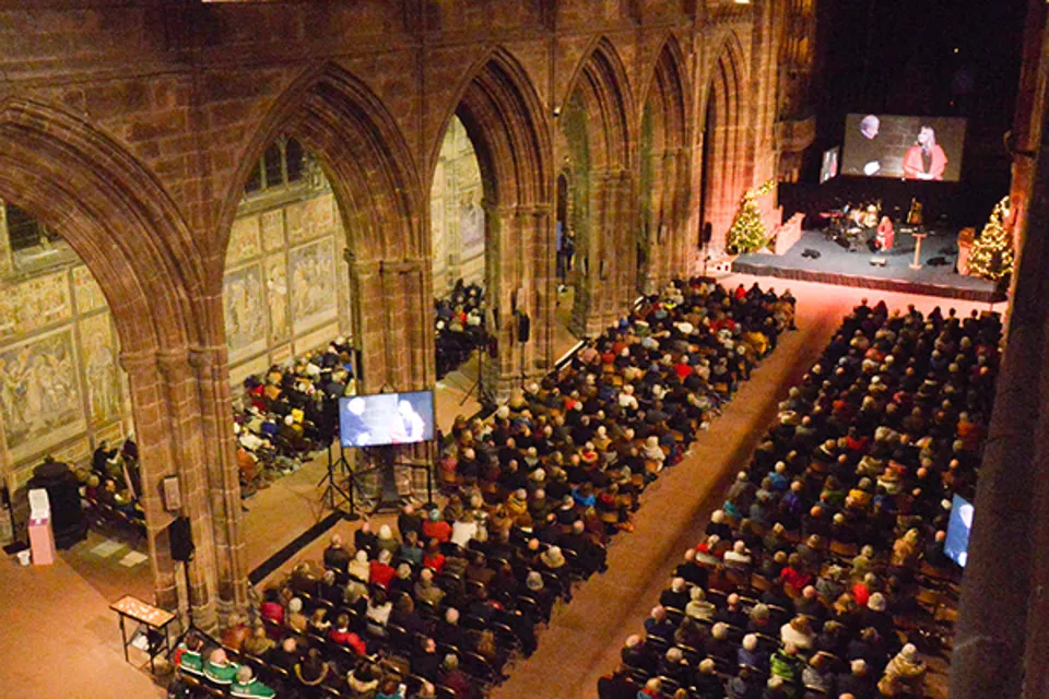 Mitchell Group's Sing Your Heart Out event at Chester Cathedral