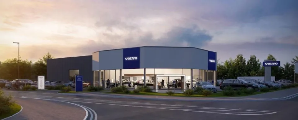 Artist's impression: Clive Brook Volvo Bradford