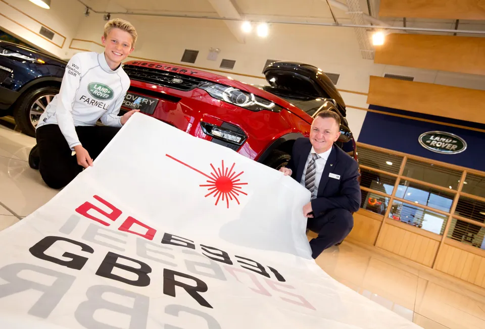 Farnell Land Rover Bury supports sailor 
