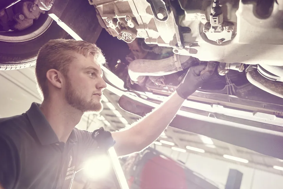 Volkswagen Group Master Technician Harry Garraway