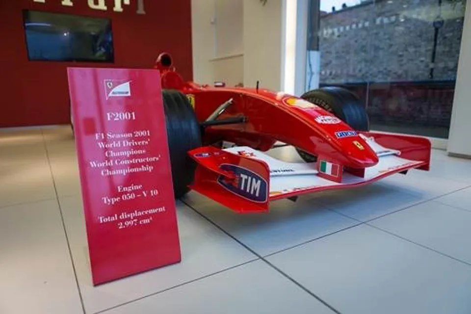 HR Owen's 2001 Ferrari F1 car replica