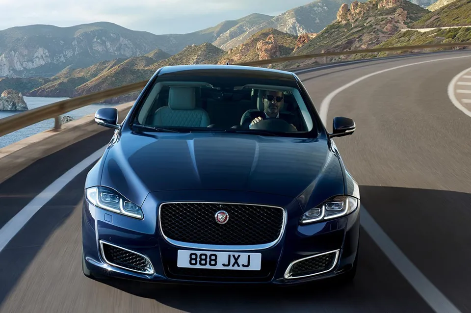 The current Jaguar XJ