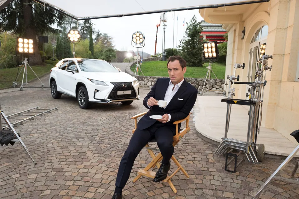 Jude Law and the new Lexus RX