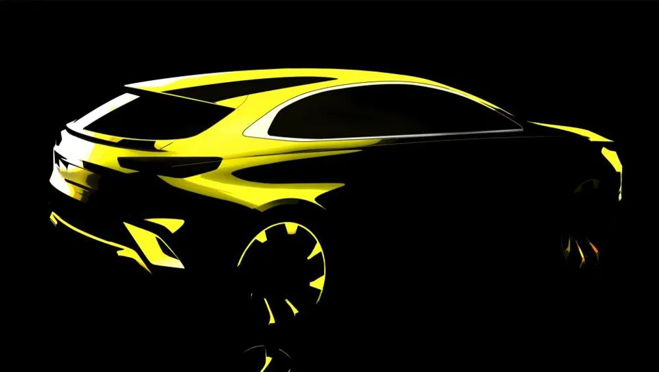 Teaser image: Kia's planned Ceed crossover model
