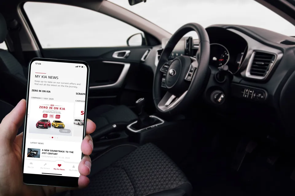 Kia's MyKia customer app