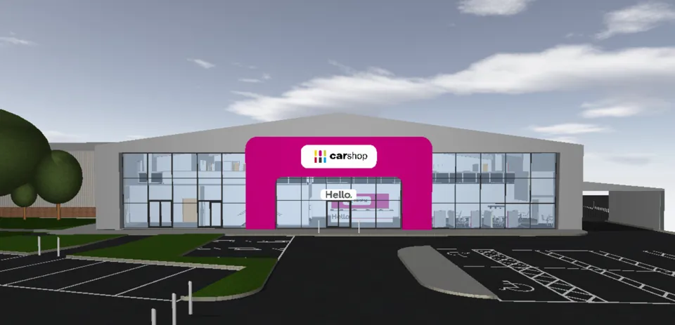 The planned CarShop Express store in Leighton Buzzard