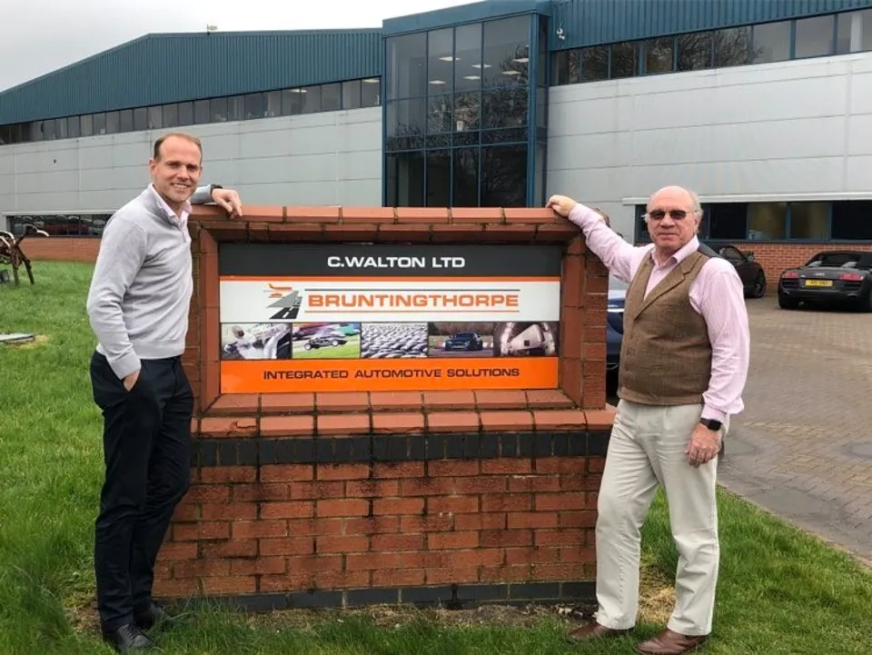 Cox Automotive UK chief executive, Martin Forbes (left), and John Walton, commercial director of CWL