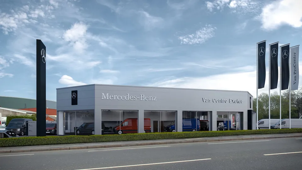 Snows Motor Group's new Mercedes-Benz Vans showroom