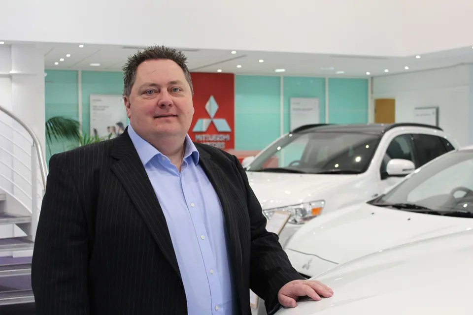 Trevor Schindler, dealer support manager at Mitsubishi Motors of the UK