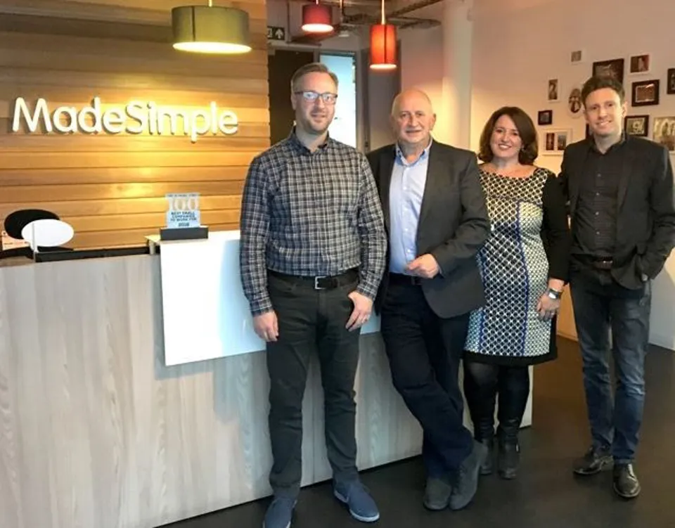 Moneypenny and MadeSimple leadership teams