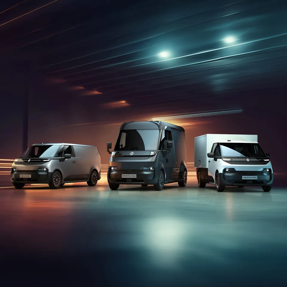 Renault's new electric van line-up