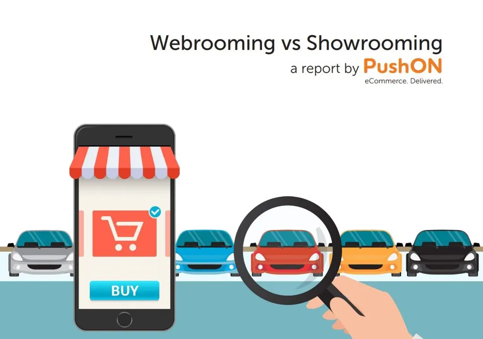 PushON’s ‘Webrooming vs Showrooming report’, 