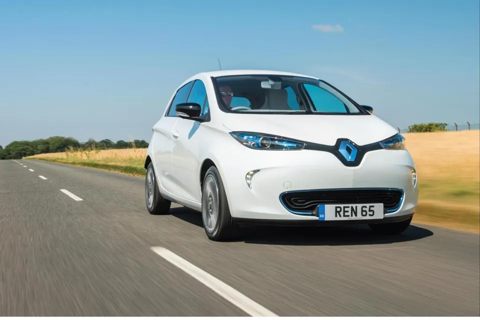 The plug-in Renault Zoe EV