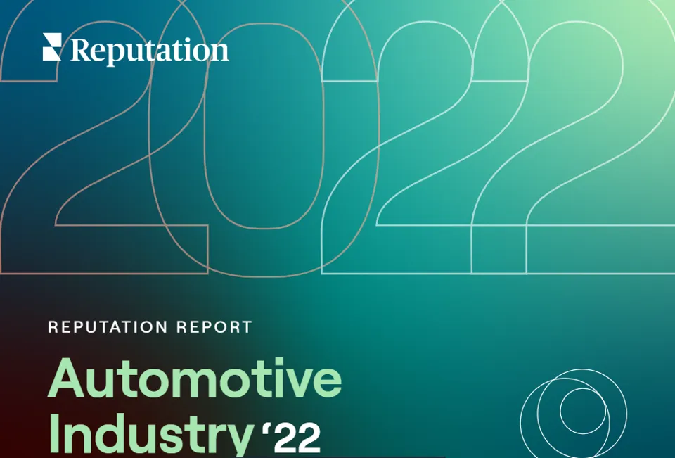 Reputation Auto Report 2022 cover