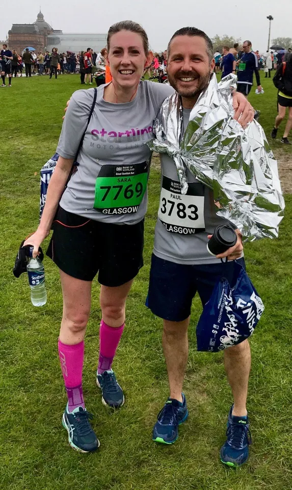 Startline Motor Finance have raised more than £3,500 for charity in the Great Scottish Run.