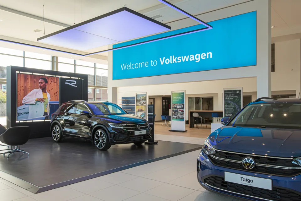 Inside Swansway Group's new Volkswagen Oldham showroom