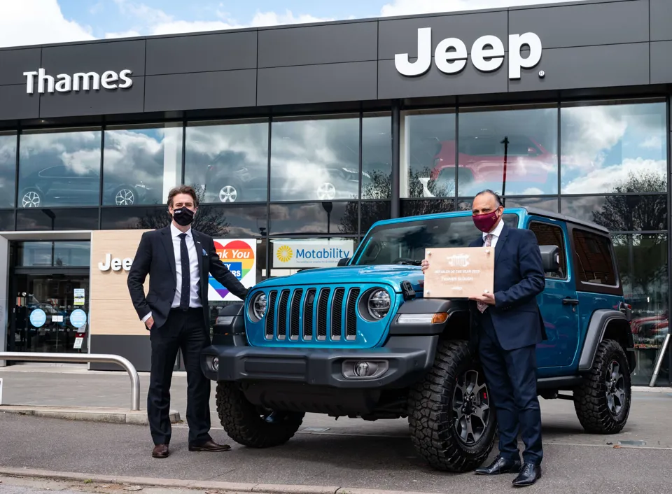 Thames Jeep named Jeep Retailer of the Year 2021