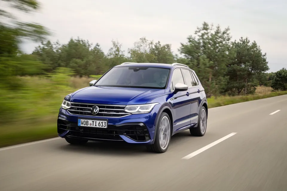 The new Tiguan R high performance SUV