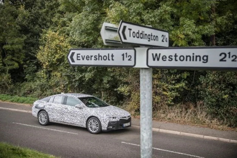 Vauxhall's Insignia Grand Sport in testing