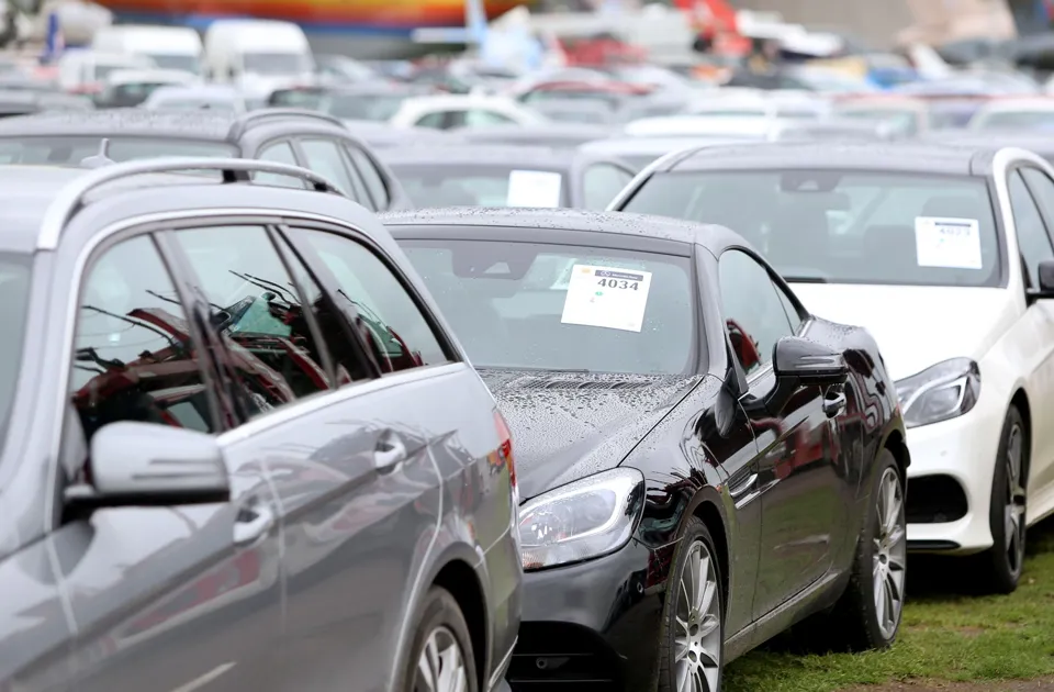 used vehicles lined up